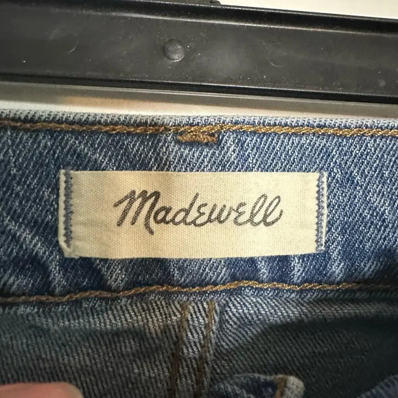 Madewell The Perfect Vintage Jean Straight Leg Ainsworth Wash Blue Size 24 - Picture 6 of 8